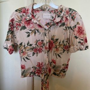 AMERICAN EAGLE HAWAIIAN CROP TOP